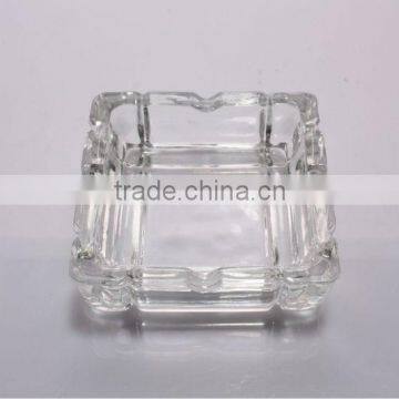 clear square glass ashtray,glass ashtray wholesale factory price