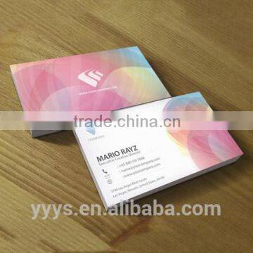 cheap custom printing credit cards/ paper business cards mini easy to carry