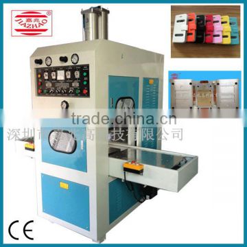 HF welding and cutting machine for car sunvisors