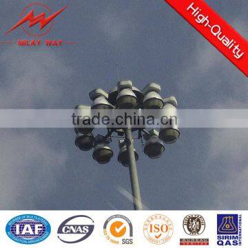 25m powder coated mast light