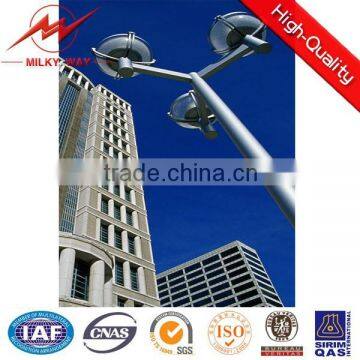 Decorative round tapered steel poles price