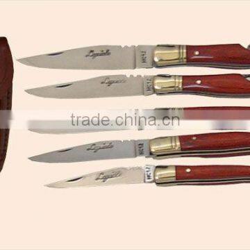 custom stainless steel knife set of knives A65