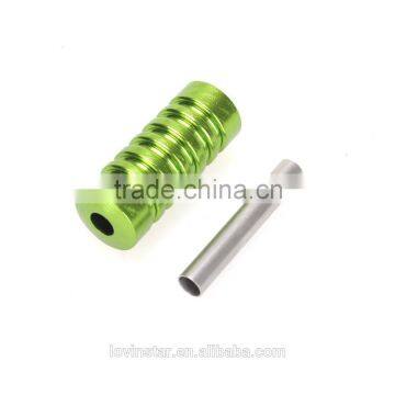 High Quality China Supply Individuality Aluminium Alloy Green Tattoo Grip Non-slip Sticker off photo-2