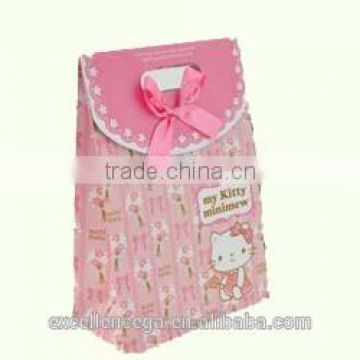 hello kitty paper bag, Bow clamshell bag 2014