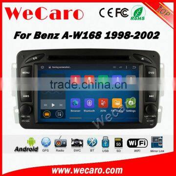 Wecaro WC-MB7507 Android 5.1.1 car dvd player For Benz A W168 car radio gps navigation 1998-2002 WIFI 3G Playstore