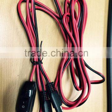 Push Buttom Switch + Extension SAE Plug Adapter With SPT-2 18AWG Power Cable photo-3