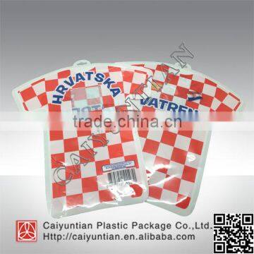 Customized Shape Plastic Bag With Hung Hole photo-2