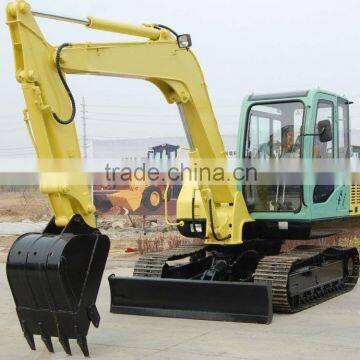 WY75 small crawler excavator