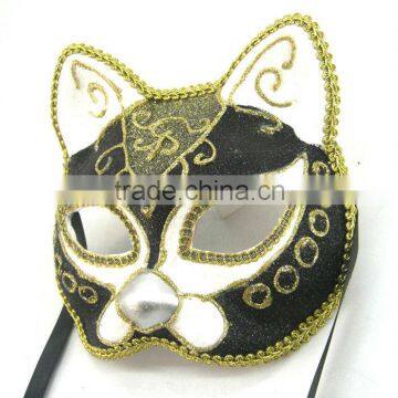 Plastic Mask For Christmas Cat Face Venice Gatto