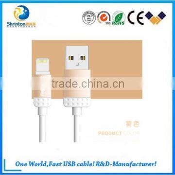 Новый продукт: Прекрасный USB-кабель быстрой зарядки с USB2.0, мужской кабель 2.1А для