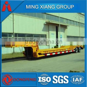 tri-axle lowbed semitrailer factory sale low bed semi trailer