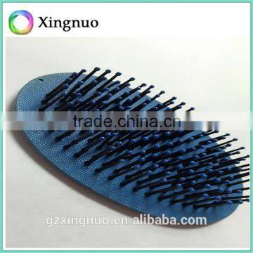 Plastic nylon hari brush rubber comb