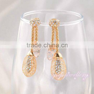 Wholesale Saudi Gold Jewelry Dangle Gold Earring Designs photo-5
