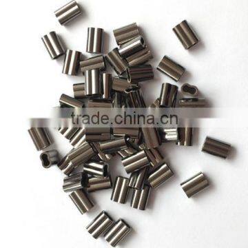 Fishing Tackle termail tackle accessories Double brass crimps brass sleeves. brass tube