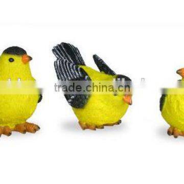 Goldfinch Bird Figurines Set of 3 Styles