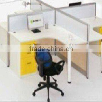 Modern white wood office workstation PF-049