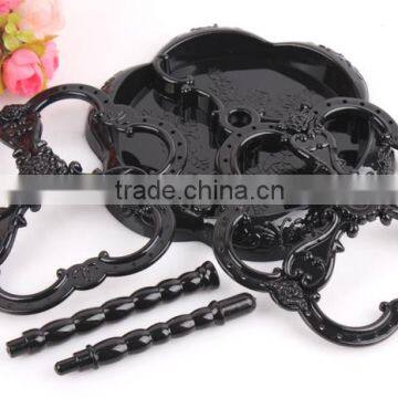 D11 ANPHY Double-deck Plastic Earring Rack With Plate For Display Black photo-5