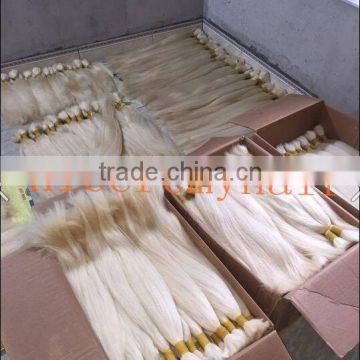 Hot selling cheap 100% human hair braiding bulk extension wholesale virgin hair bulk