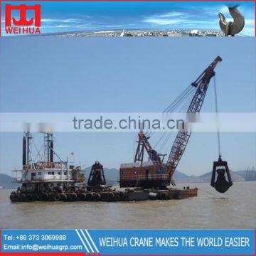 ISO standard Weihua Brand High Efficiency Grab Dredger Boat