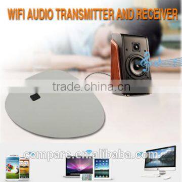 Max 300Mpbs wifi audio music receiver- airplay dlna Wifi Airmusic Audio Adapter for normal speaker into wireless speaker
