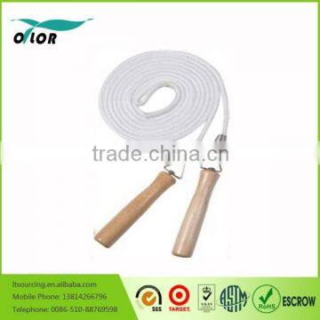 PP Jump rope With Wood Handle,Champion Sports 9Ft PP Jump Rope