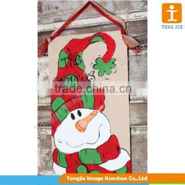 Custom high quality canvas christmas banner for decoration