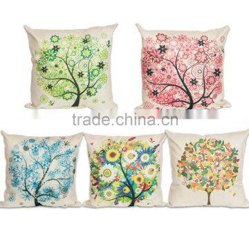 cheap digital printed decorative throw pillow