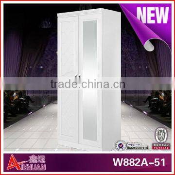 W882A-50 Bedroom Wardrobe Designs/Cheap Wardrobe Closet/wood Modern Wardrobe photo-2