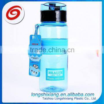 2015 clear plastic drinking water bottle