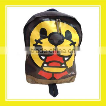 2016 New Arrival Products Bros Baby Lion Head Printed Waterproof Nylon School Backpack