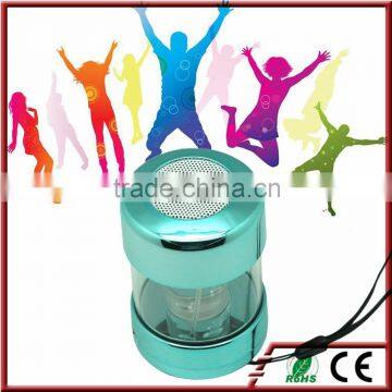 wireless rechargeable mini portable bluetooth speaker with LED light
