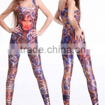 ladies sexy fashion clubwear catsuit