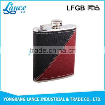 China made new design ceramic wine bottle hip flask