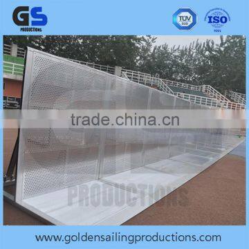 High quality TUV certificated mojo crowd barrier / aluminum concert pedestrian barrier/ barricade                        
                                                Quality Choice