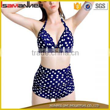 Multi-styles halter fashion sexy girl swimwear sexy girls high cut swimsuit