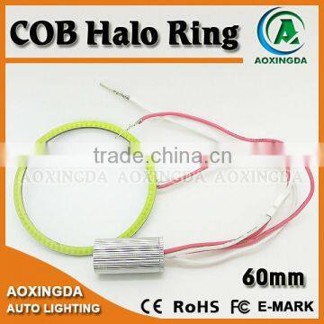COB headlight halo ring light no gap 60mm 65mm 70mm