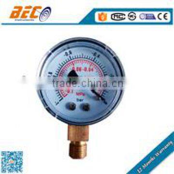 stainless steel case vacuum gauge for motorcycles