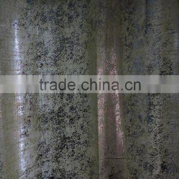 2016 popular elegan linen printing curtain designs