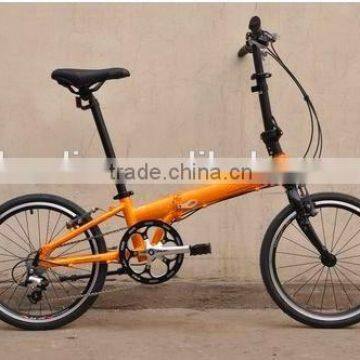 aluminum alloy 20 inch 6 speed folding bike