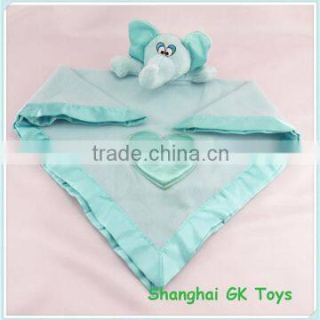 2014 new arrive elephant blue baby handkerchief