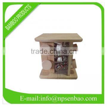 8pcs Wooden Spice Rack / Revolving Spice Rack photo-2