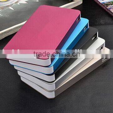 hot selling portable mobile power bank,ultrathin 6000mah power bank from alibaba