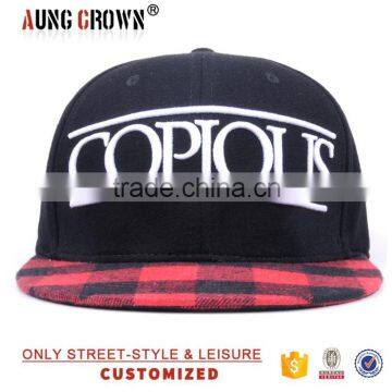 Fashion Hip-hop Custom Made 3d Embroidered Snapback Cap Hat photo-2