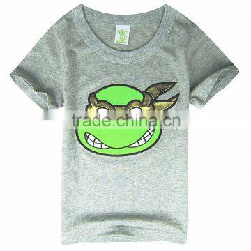 Fashion 2014 Boys Teenage Mutant Ninja Turtles T Shirt Girls Top T-Shirt For Kids Baby Summer Cartoon Children T Shirt Clothing