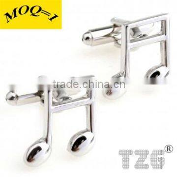 TZG02966 Fashion Cuff Link Music Note Cufflink