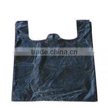 black plastic shopping bag