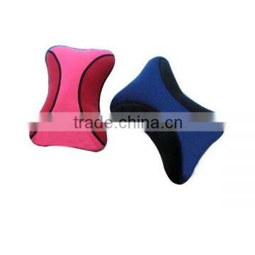 neoprene car head pillow/auto head pillow /head rest pillow/ neck pillow