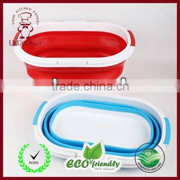 Collapsible Basket Silicone Collapsible Bucket