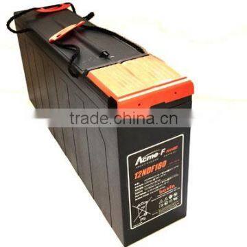 12v180ah lead acid front terminal high quality battery