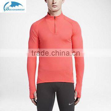 Custom Wholesale Fashion Training Tees Long Sleeve Shirt Yoga Sport Tops